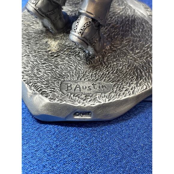 Barry Austin In The Hole Detailed Pewter Golfing Sculpture - Picture 8 of 9